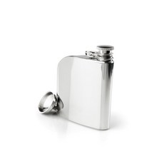 GSI Glacier Stainless 304不鏽鋼隨身酒壺 6 FL. OZ., 1個