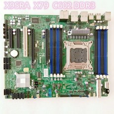 SUPERMICRO X9SRA 마더보드 작동 V2 A2011메인보드 C602 지원 X79 E5 DDR3
