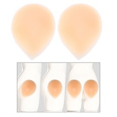 접착식 허벅지 패드 1쌍 실리콘 강력 접착 부드럽고 탄력있는 여성 데이트 파티 외출용