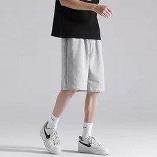 반바지코디 빅사이즈 5부 홈웨어 트레이닝팬츠 7부