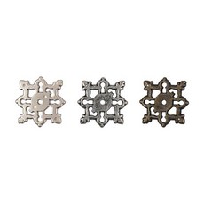 손잡이밑판 가구손잡이 밑판 꽃잎 니켈무광, #바로구매하기, 1개