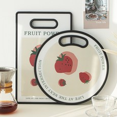 ITAR 設計方圓柄砧板, 草莓