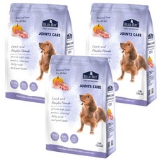 BLUE BAY 倍力 犬用 羊肉 + 南瓜 低敏乾糧, 關節保健, 1.5kg, 3袋