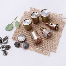 NEW 스프링도트단추몰드 - 15/17/20mm, 1개