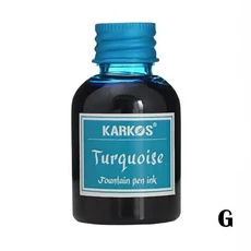 순수 다채로운 만년필 잉크 유니버설 리필 편지지 학교 브랜드 신제품 평화와 행복 30ml, 04 G