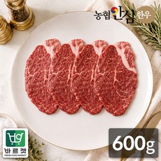 농협안심한우 1등급 한우 안심 600g(300g x 2팩), 600g, 1개