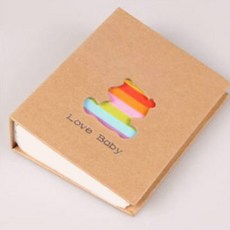 커플 여행 초음파사진 포켓앨범, 곰돌이