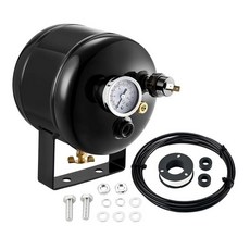 BDFHYK 9.5L(2.5갤런) 압축 에어 탱크 - 0.6cm(1/4인치) NPT 스레드가 있는 포트 6개 서스펜션 시스템 브레이크 타이어 팽창 및 트럭/기차 경적/자동차, 0.5 Gallon 150 PSI