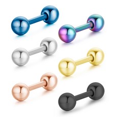 베이직 4mm 주얼리 귀걸이 볼바 피어싱