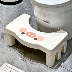 馬桶凳 加厚防滑腳踏凳 衛生間兒童塑料坐便凳, 防滑穩固/加厚材質/承重力好,馬桶掀蓋器 小花款1個裝