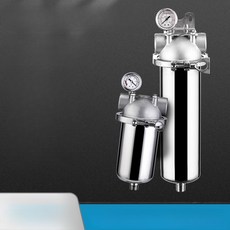 여과기 하우징 이물질 탱크 필터 침전물 농업용 불순물, 고유량 수용, 기본 색상