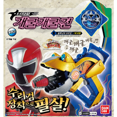 R07 반다이 파워레인저 닌자포스 닌자포 개굴개굴건 (90180), 혼합색상, 1개