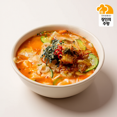 [손경신장인]김치생수제비 500g(3인분) 소스포함 김치 수제비, 1개, 500g