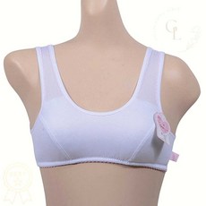 주니어 스포츠브라 시원한 1단계 흡한속건 아동 첫 브라 1개입