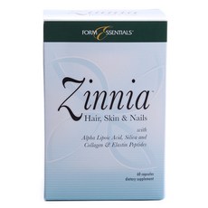 Zinia 頭髮 皮膚和指甲膠囊, 60入, 1個