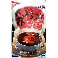 XB513K6L업소용 카페 식자재 수정과 액기스 농축액 음료, 1개, 790ml
