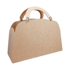 ︱木器 木胚 白胚 素胚 DIY材料 蝶古巴特 拼貼 彩繪 原胚 ︱麥手作, 木制手提箱包, 1個