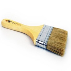 해돋이 평붓 3인치 7cm 캔버스페인팅붓