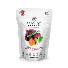 woof 狗狗冷凍乾燥雞肉生食餐, 1kg, 1個, 鹿肉
