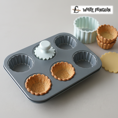 화이트펭귄 미니타르트틀 6구 타르트 만들기, 1개