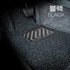 디카 코일 카매트 확장형 국산차 수입차 외제차 전차종 4가지색상, 블랙, 운전석