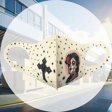 할로윈 패션마스크 크로스레이디 M 단체사진용 커뮤니티행사 스냅촬영용 연극소품 파티용마스크 코스튬용