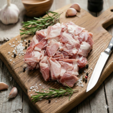 수림 국내산 1등급 한돈 돼지고기 앞다리살 제육볶음용 냉동, 4개, 1kg