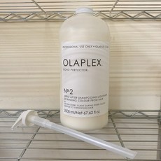 OLAPLEX 歐啦 Bond Perfector No.2 專業護髮素 大容量2000ml 附押頭, 1個, 歐啦2號（護髮素）2000ml【附押頭】