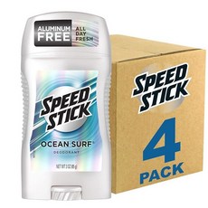 Speed Stick 남성용 데오도란트 프레시 3 oz 4개 199578, 85g