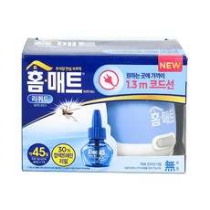 홈매트 리퀴드 훈증기 코드형1.3m 모기 날파리, 1개