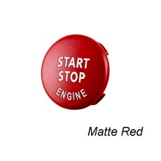 자동차 엔진 시작 버튼 E93 E91 E90 E92 DS-MA 용 E83 E87 E60 액세서리, Matte Red
