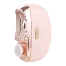 第三代 一鍵自動修剪 電動指甲刀 電動指甲剪 電動修甲器 磨甲機 美甲剪 指甲刀 指甲剪 修甲刀, 1個, 粉色