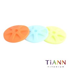 TiANN 鈦安 矽膠碗蓋 食品級矽膠 耐熱碗蓋, 1個, 藍色