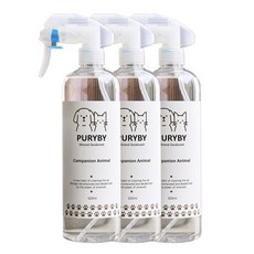 무향 미네랄반려용탈취제 광물미네랄 퓨리바이 99%암모니아 오줌소변배변 냄새제거, 1개, 500ml