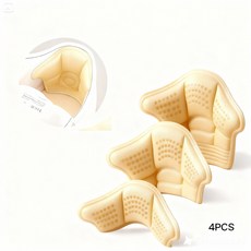 운동화 구두 큰 신발 뒤꿈치 뒷꿈치 수선 보호 패드 잘라쓰는 까짐방지 붙이는 패드 4PCS