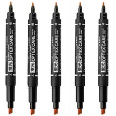 제브라 옵텍스 케어 형광펜 WKCR1 + 사은품(모닝 3색), 5개, 브라운(E)