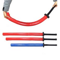 고탄성 스폰지검 적/청 대련용 검 무술용품, 블루