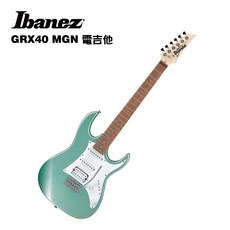 Ibanez GRX40 金屬淺綠 MGN 電吉他【i.ROCK 愛樂客樂器】, 1個, 藍色/綠色/漸層色