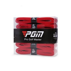 피지엠코리아 골프 그립 테이프 미끄럼방지 간편 교체 (6개입), 1개, 레드