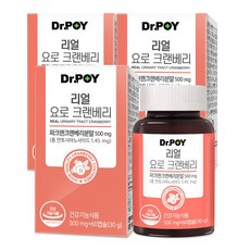 닥터포이 리얼 요로 크랜베리 60캡슐, 60정, 3개