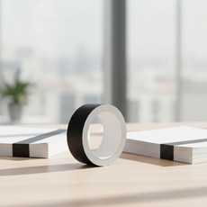 [SINAID] 제본 라벨지 35mm x 10M 제본용테이프 포장용품 물류테이프, 연보라색