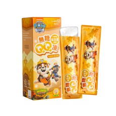 【Lab52齒妍堂】兒童無糖QQ凍 10入/盒 汪汪隊聯名 健康機能零食 含益生菌 葉黃素, 1個, 無糖QQ凍 乳酸多多(添加益生菌)