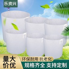 鑫貿五金館 無紡布種植育苗袋 園林營養袋 容器 綠化加厚 苗木植物種樹果苗, 1個, 25*20無提手10個