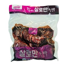 살로만 슬라이스 순살 족발 1kg(보쌈 돼지 고기 편육), 1kg, 1개