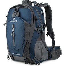 펑동 40L 방수 경량 아웃도어 데이팩 하이킹 캠핑 여행용 백팩 남성용 옐로우