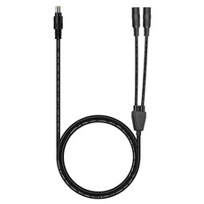 138553 MJPOWER 8mm Combiner 1m(3.3피트) 14AWG DC 수-암 2X 컴바이너 케이블 Y 스플리터 태양열 병렬 어댑터 코드 Jackery/Goal Z, 138553 MJPOWER 8mm Combiner 1m