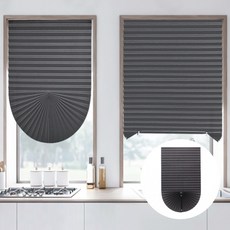 차광 셀프 블라인드 붙이는 작은창 가리개 그레이 90x150cm