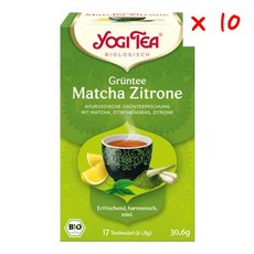 요기티 그린티 말차 레몬, 10개, 1개입
