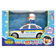 동우 뽀로로 푸시앤고 경찰차 미니카 완구