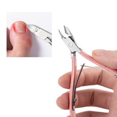 [UBA]내성발톱 정리 큐티클제거 발톱깎이 니퍼, 1개, 실버